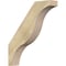 Ekena Millwork 6"W x 30"D x 34"H Funston Rough Sawn Knee Brace, Douglas Fir BRC06X30X34FST00RDF - alternate 1